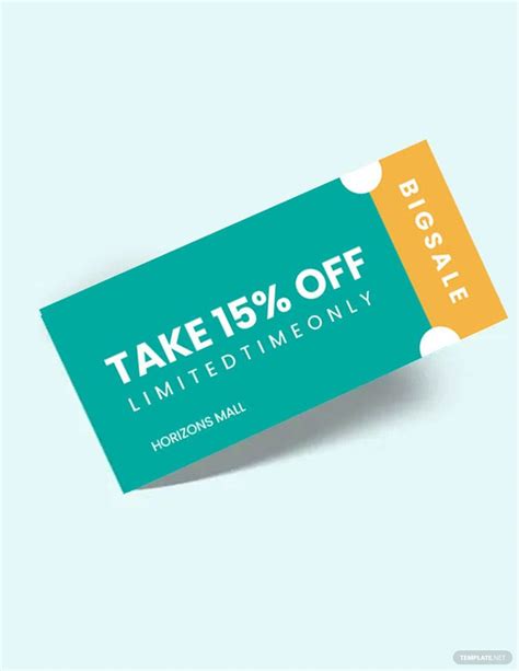 Small Business Coupon Template In Illustrator Word Psd Publisher