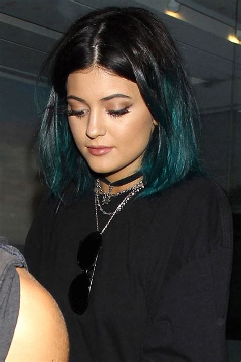 Kylie jenner, 20, has rocked every hair color under the sun, and with coachella soon approaching, we're reminiscing about all the shades she's rocked in the past! Pin by +x on kardashians in 2020 | Kylie jenner blue hair ...