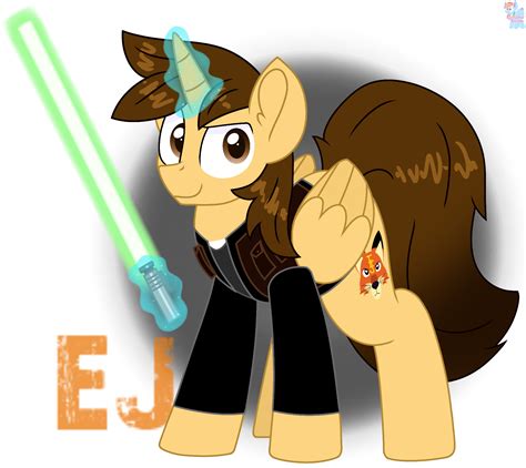 Ej With A Lightsaber Fanart By Rainboweeveede On Newgrounds