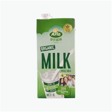 Arla Organic Whole Milk 1l