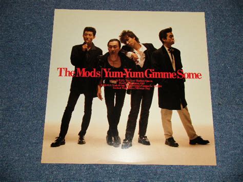 the mods ザ・モッズ yum yum gimme some mint mint 1987 japan original used lp パラダイス・レコード