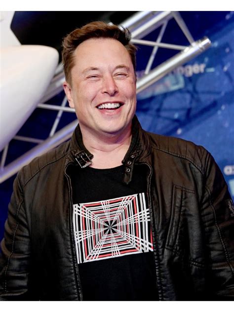 Tesla Event Elon Musk Leather Jacket Ubicaciondepersonascdmxgobmx