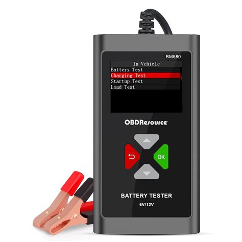 Buy OBDResource Car Battery Tester V V Load Tester CCA Automotive Alternator