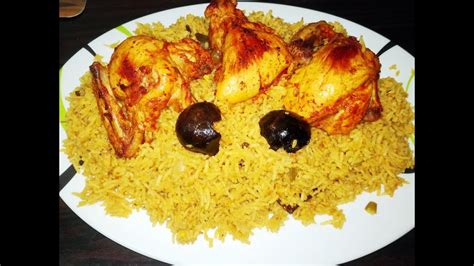 This is a dish which can be made by mixing rice, meat, vegetable. Chicken kabsa / Traditional Saudi Arabian kabsa rice/കബ്സ ...