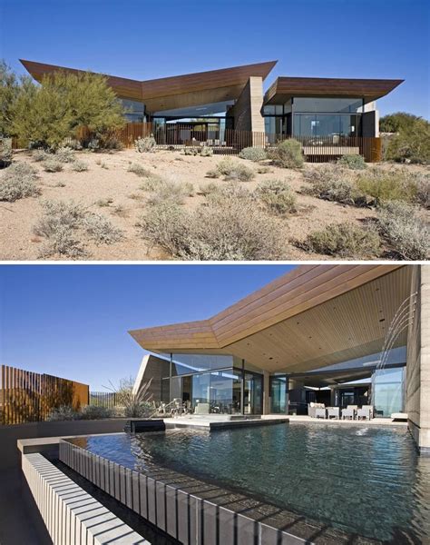 The Desert Wing House By Brent Kendle Contemporist Architecture