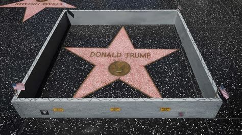 west hollywood urges removal of trump s walk of fame star it s a long shot the new york times