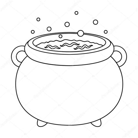 Witches Cauldron Template