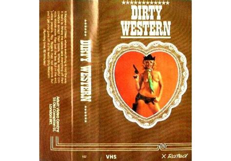 Dirty Western On Avc United Kingdom Betamax Vhs Videotape