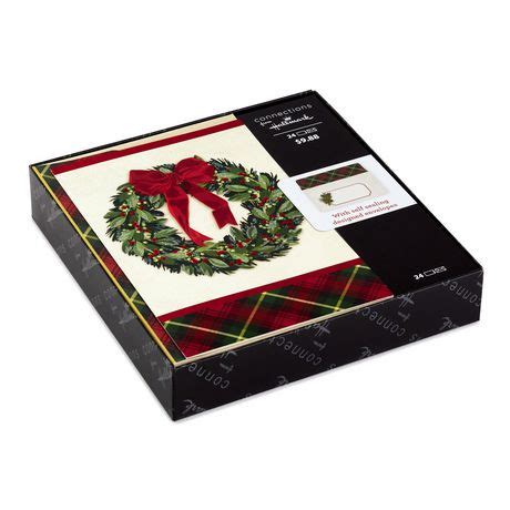 450 x 450 jpeg 67 кб. Hallmark Wreath with Bow Boxed Christmas Cards | Walmart Canada