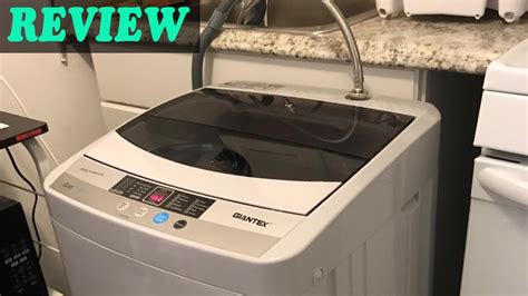 Review Giantex Full Automatic Washing Machine 2019 Youtube