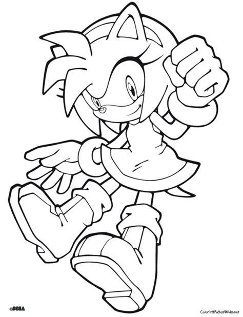 20 Free Printable Sonic The Hedgehog Coloring Pages