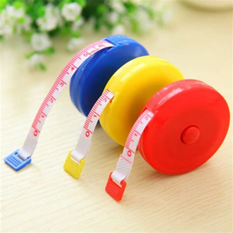 10pcs Retractable Ruler Tape Measure 60 Inch Sewing Cloth Tailor 15m