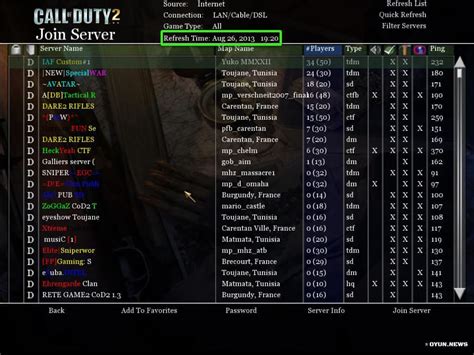 Call Of Duty 2 Multiplayer Online Server Listesi Görünmüyor ⋆ Call Of