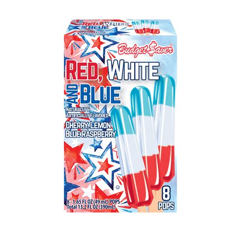 Red White And Blue Pops 8ct Other Pops Our Products Twin Pops