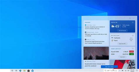 Steps To Turn Off News And Interests On Windows 10