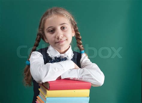Schoolgirl Stock Image Colourbox