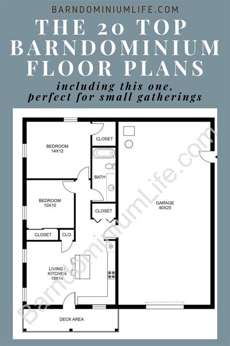 20 Best Barndominium Floor Plans Barndominium Floor Plans