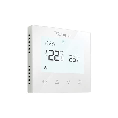 Thermosphere Programmable Wifi Thermostat White Tiling Supplies Direct