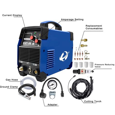 Vevor Plasma Cutter 30amp Non Touch Pilot Arc Plasma