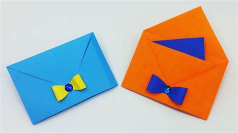 Super Easy Origami Envelope Tutorial How To Make A Paper Envelope