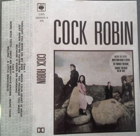 Cock Robin By Cock Robin 1985 Tape Cbs Cdandlp Ref2409139509