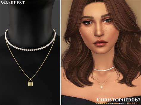 The Sims Resource Manifest Necklace