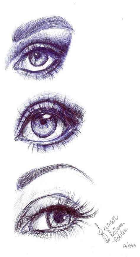 Eye Pencil Drawing