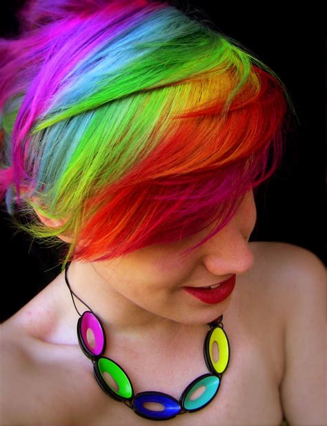 ♥ Want Rainbow Hair Check Out Anyas Guide Here Rainbowhaircolour