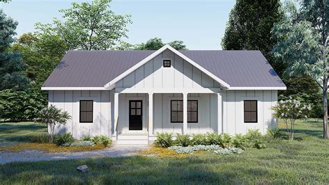 Traditional Style House Plan 77413 With 3 Bed 2 Bath Cottage Style