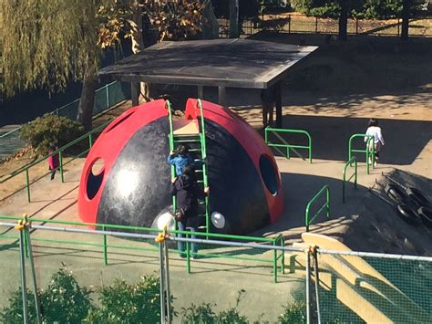 Interesting Japanese Playground Structures 14 Ladybird Slide Tokyo