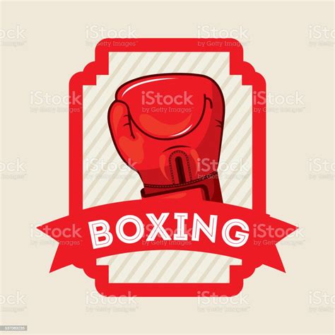 Boxing Emblem Stock Illustration Download Image Now Istock