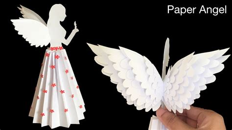 Paper Angel Diy Christmas Angel How To Make Paper Angel For