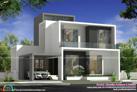 Cute Simple Contemporary House Plan Kerala Home Design Bloglovin