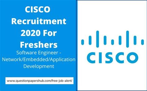 Cisco Recruitment 2020 Hiring Software Engineer Freshers Bebtech