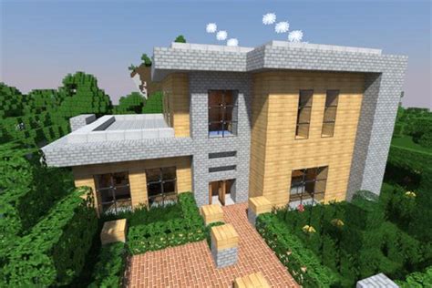 Do you love survival, modern design and architecture with nature? Idea Of Minecraft Modern House for Android - APK Download