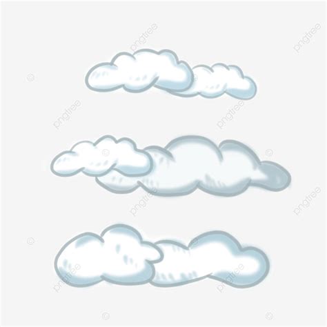 Nubes Png Dibujos Nubes Png Blancas Cielo De Dibujos Animados Nube