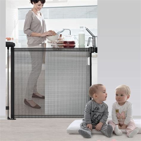 Amazon Zhuokece Retractable Baby Gate Tall Extends Up To