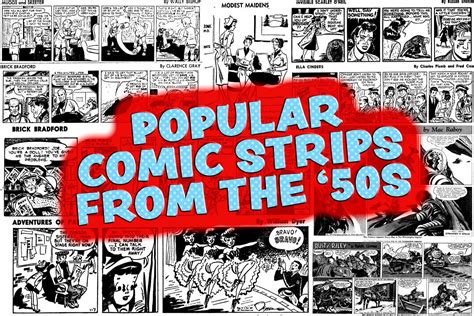 Favorite Fifties Funnies 50 Popular Comic Strips From The 1950s Click Americana Comic