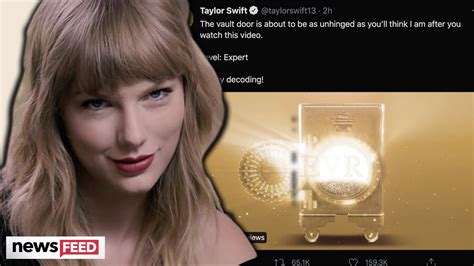 Taylor Swift Unlocks Insane Easter Eggs From The Vault Youtube