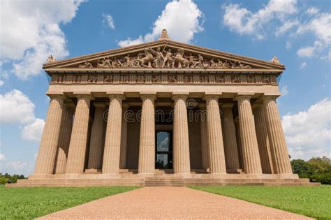 Parthenon Replica Nashville Stock Photo Image Of Classical