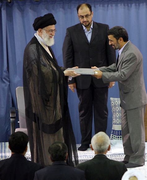 Irans Ahmadinejad Takes Oath Amid Turmoil