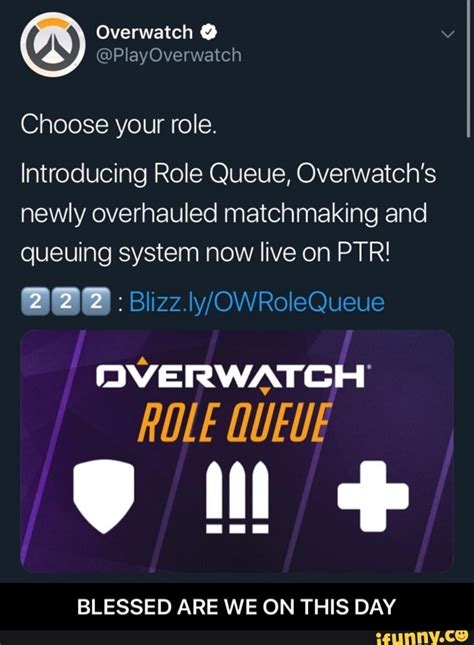 Choose Your Role Introducing Role Queue Overwatchs Newly Overhauled