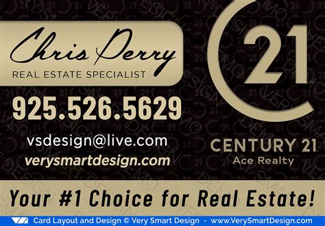 New Century 21 Car Magnets Rebrand For C21 Real Estate 08a Gold And Black