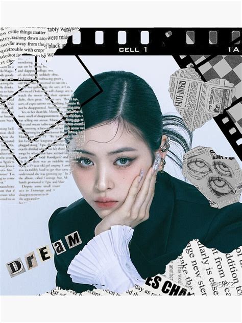 Itzy Checkmate Aesthetic Ryujin Art Print For Sale By Bbizz Redbubble