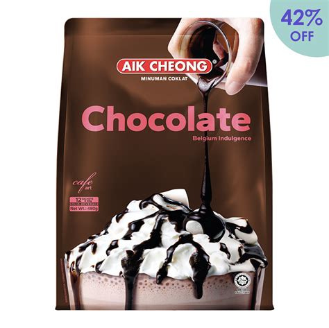 Aik Cheong Cafe Art 480g 12s X 40g Chocolate 8excite Malaysia
