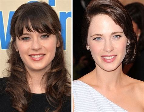 Zooey Deschanel Without Bangs Pics