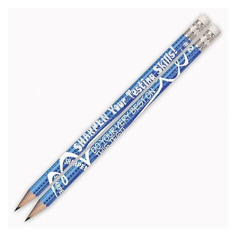 Musgrave Pencil Company Sharpen Your Testing Skills Motivational Pencil