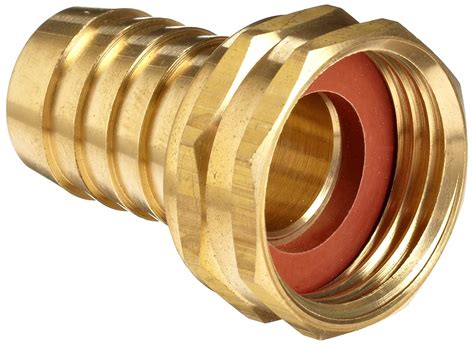 Anderson Metals Brass Garden Hose Swivel Fitting Connector 12 Barb