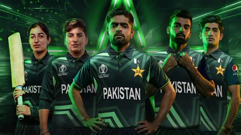 Cwc 2023 Pakistan Cricket Team Jersey Unveiled For The Cricket World Cup