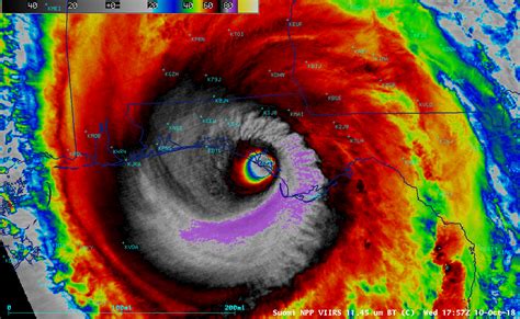 Hurricane Center Reclassifies Michael To Category 5 The First Such